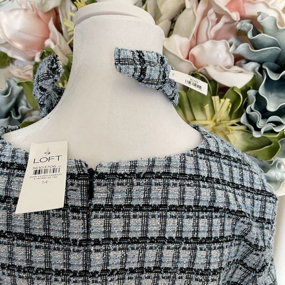 Loft Tweed Dress with matching headband - Picture 4 of 5